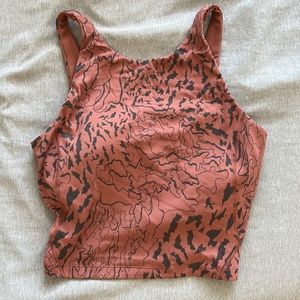 lululemon align high neck tank top size 6